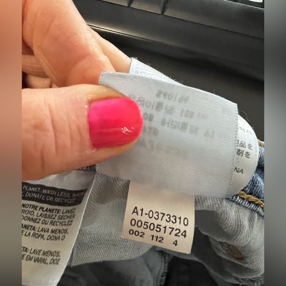 LEVI’s MEN’S 505 36W 30L STRAIGHT REGULAR FIT JEANS pre-loved and worn in - Picture 15 of 15